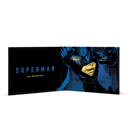 Superman's Emblem 0.1g Gold Coin