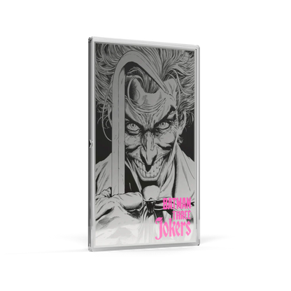 DC - Batman Three Jokers - The Clown 1oz Silver Foil