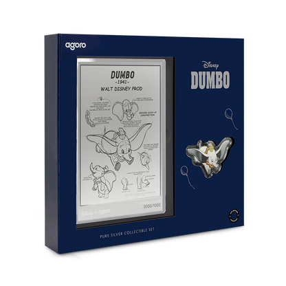 Dumbo: 3/4 oz Silver Coin + 5 g Silver Foil Set