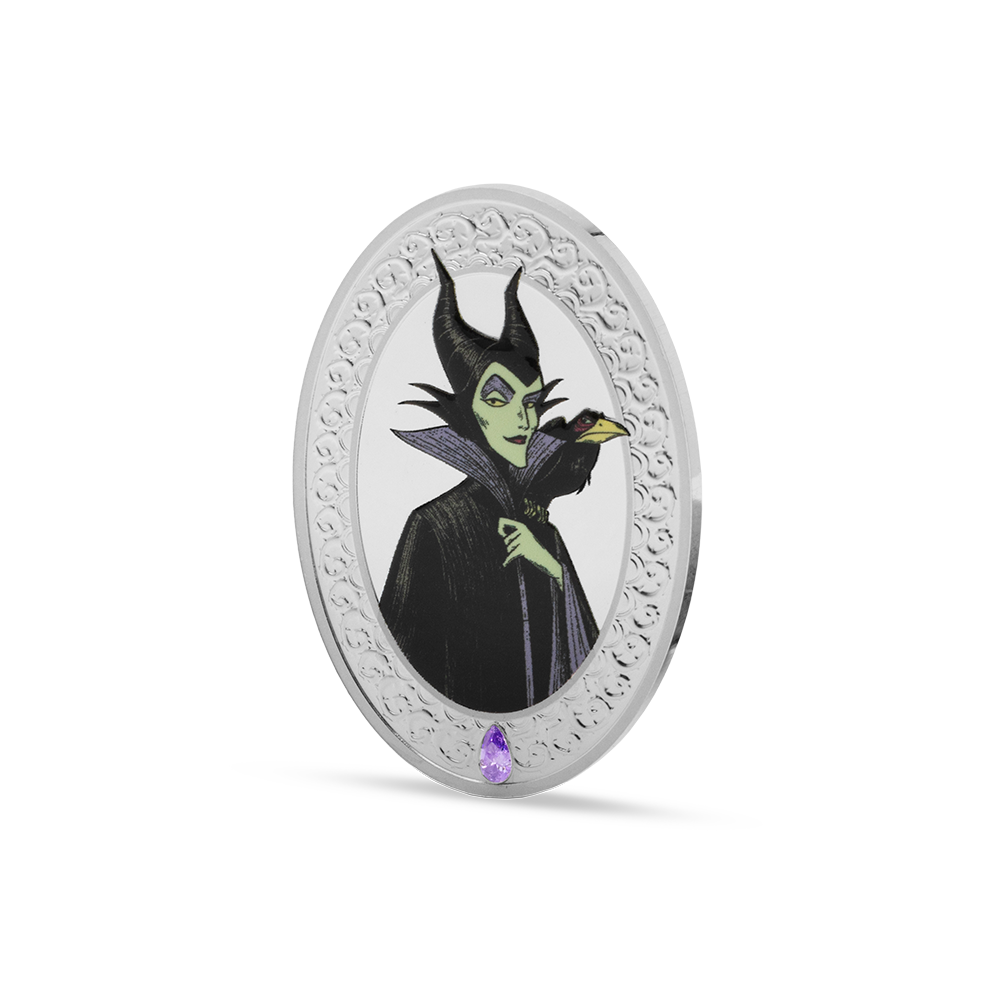 Disney Villains - Maleficent 1oz Silver Coin