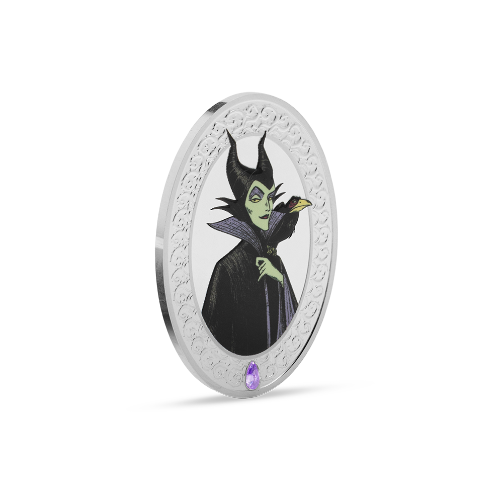 Disney Villains - Maleficent 1oz Silver Coin