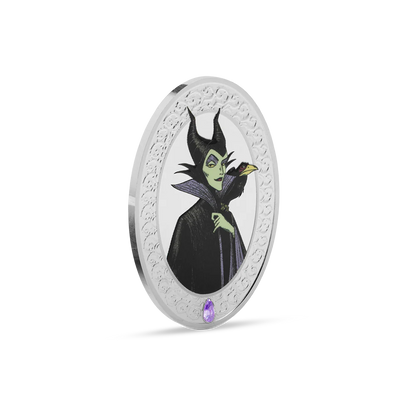 Disney Villains - Maleficent 1oz Silver Coin