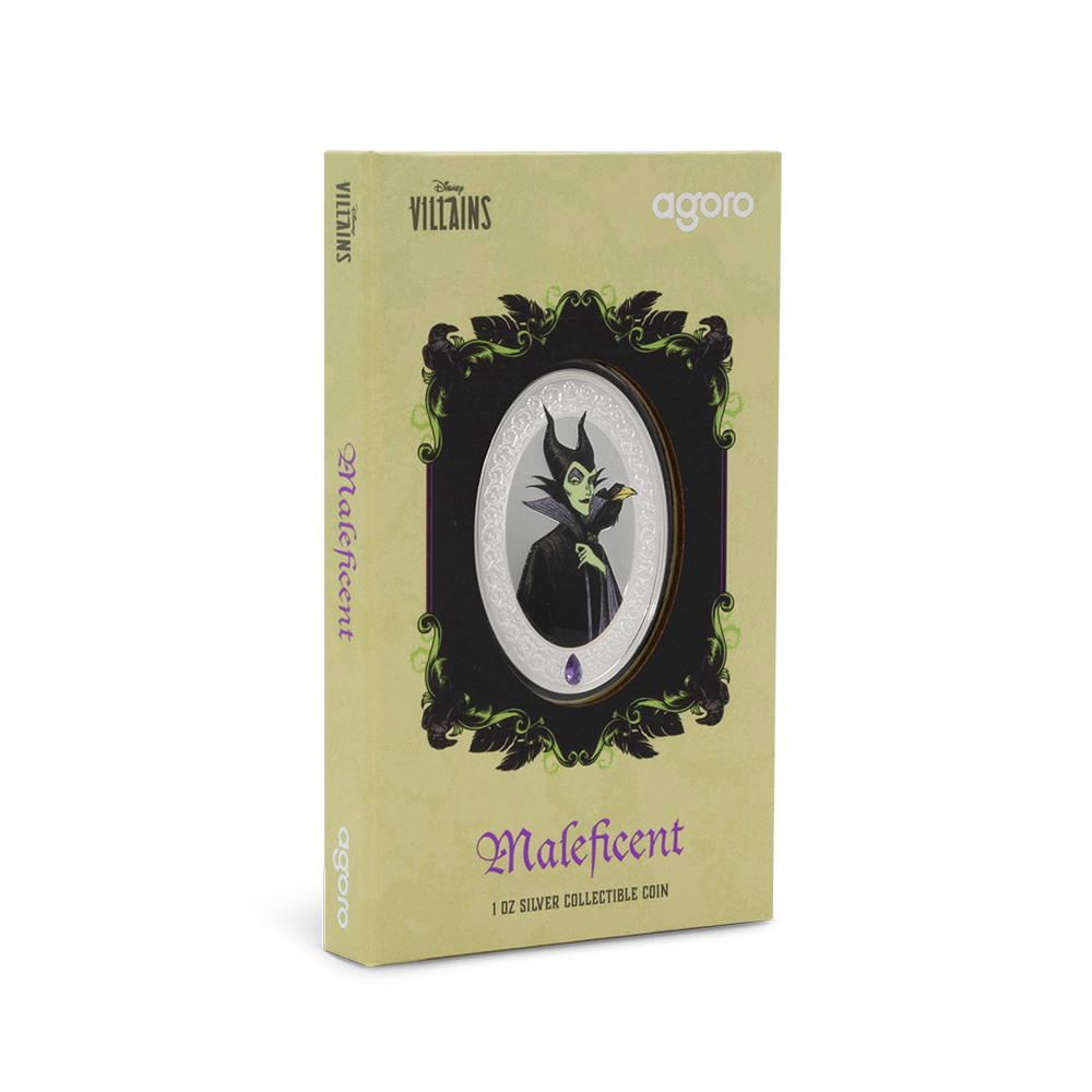 Disney Villains - Maleficent 1oz Silver Coin