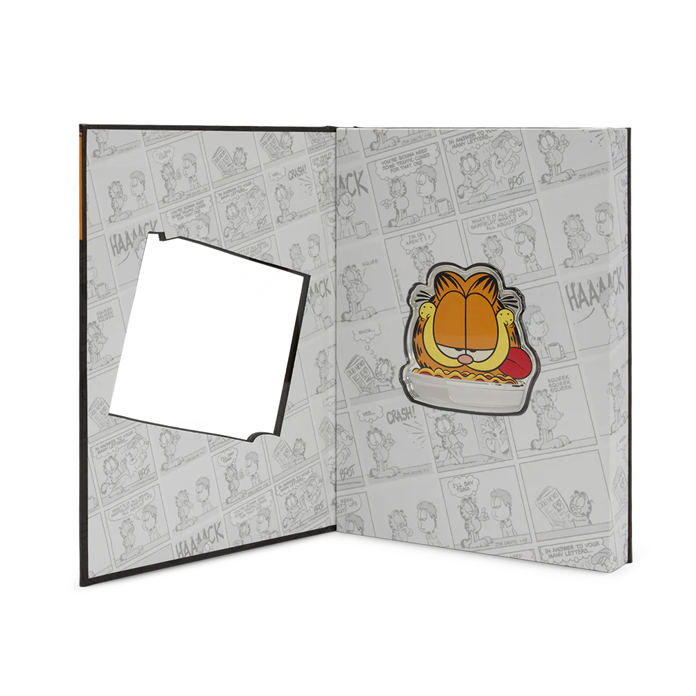 Nickelodeon - Garfield - Nature's most perfect food 1oz Silver Coin