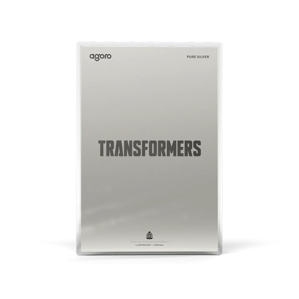The Transformers: The Movie (1986) 1oz Silver Foil