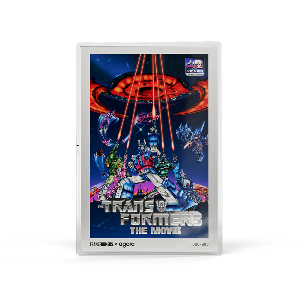 The Transformers: The Movie (1986) 1oz Silver Foil