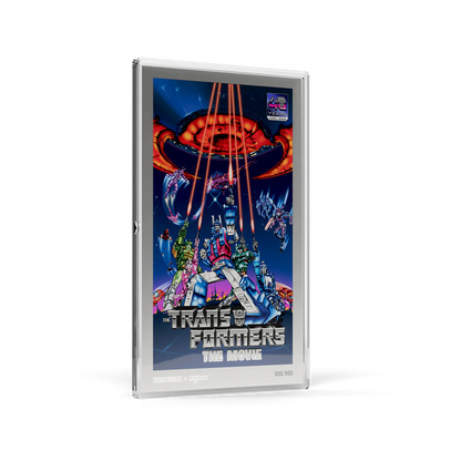 The Transformers: The Movie (1986) 1oz Silver Foil