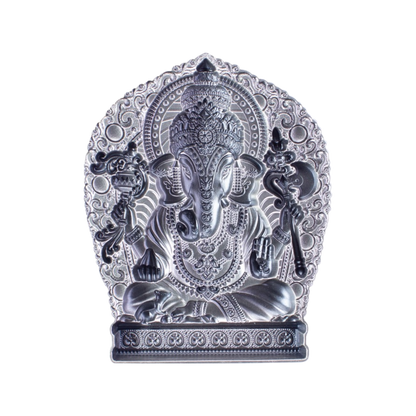 Lord Ganesh Icon: A Precious Silver Tribute to the Divine