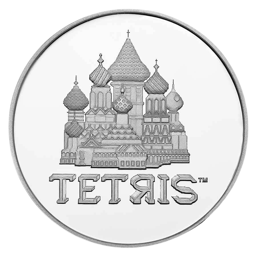 2021 Tetris™ St. Basil's Cathedral Silver 1oz Coin