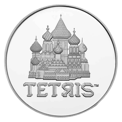 2021 Tetris™ St. Basil's Cathedral Silver 1oz Coin