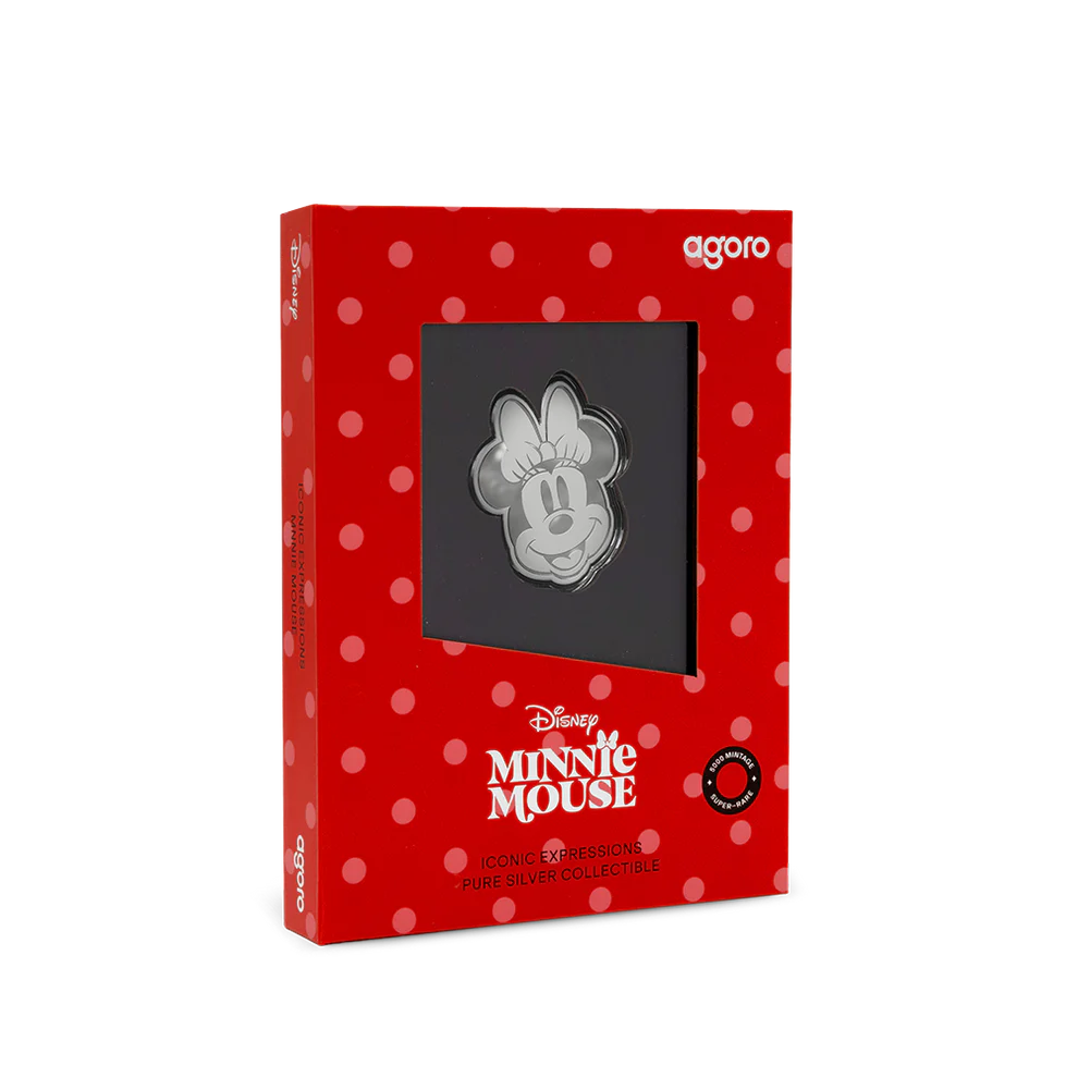 Disney Iconic Expressions - Minnie Mouse 1/2oz Silver Coin