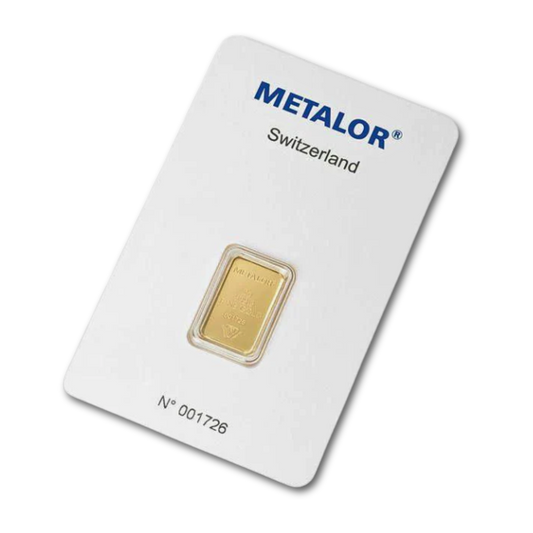 Metalor 2g Gold Bar