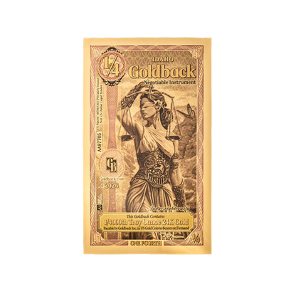 1/4 Goldback - Idaho