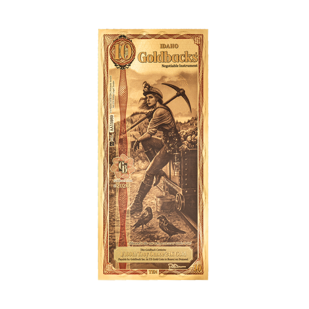 10 Goldback - Idaho