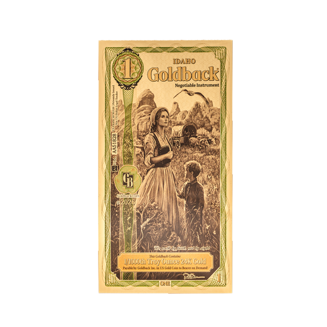 1 Goldback - Idaho