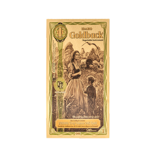 1 Goldback - Idaho