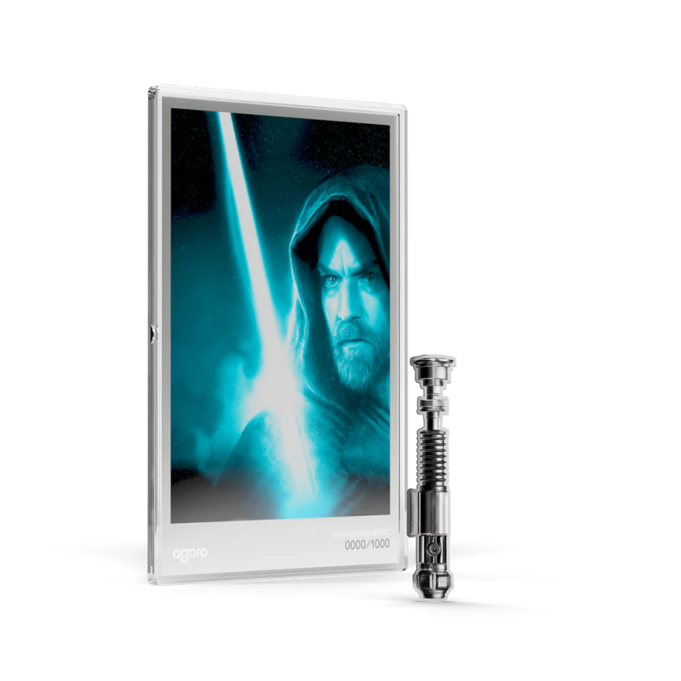 Star Wars Obi-Wan Kenobi 1/2oz Silver Coin + 5g Silver Foil Set
