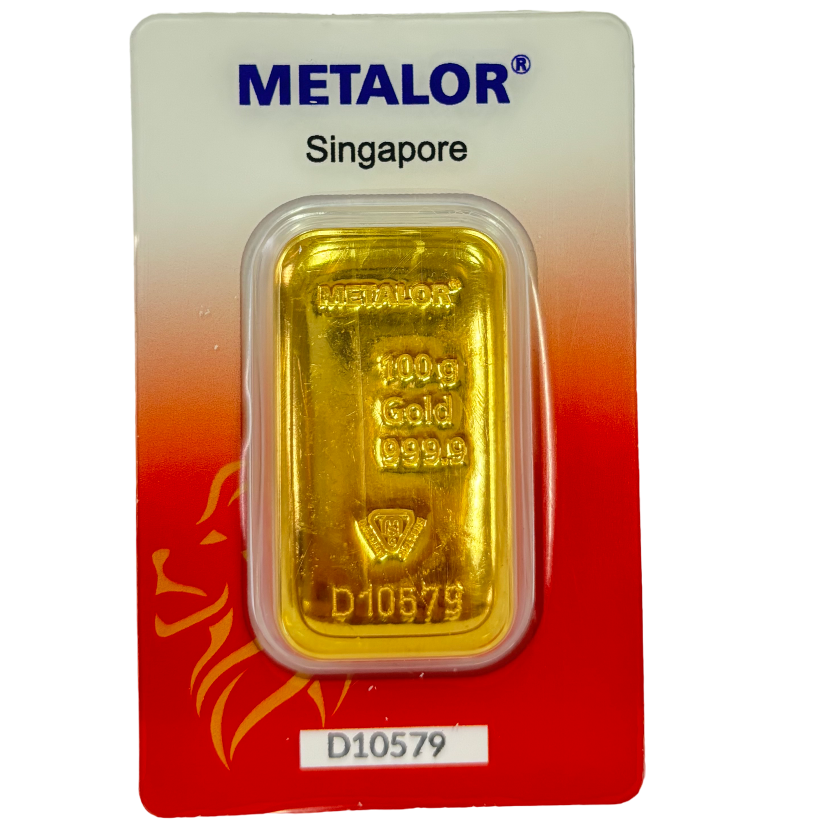 Metalor 100g Singapore Edition – Cardiff Gold