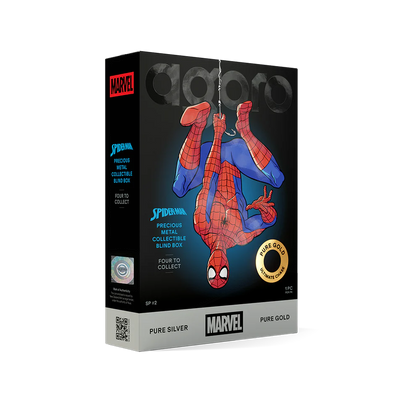 Spider-Man: Transforms Blind Box 1/2oz Silver Coin