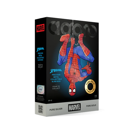 Spider-Man: Transforms Blind Box 1/2oz Silver Coin