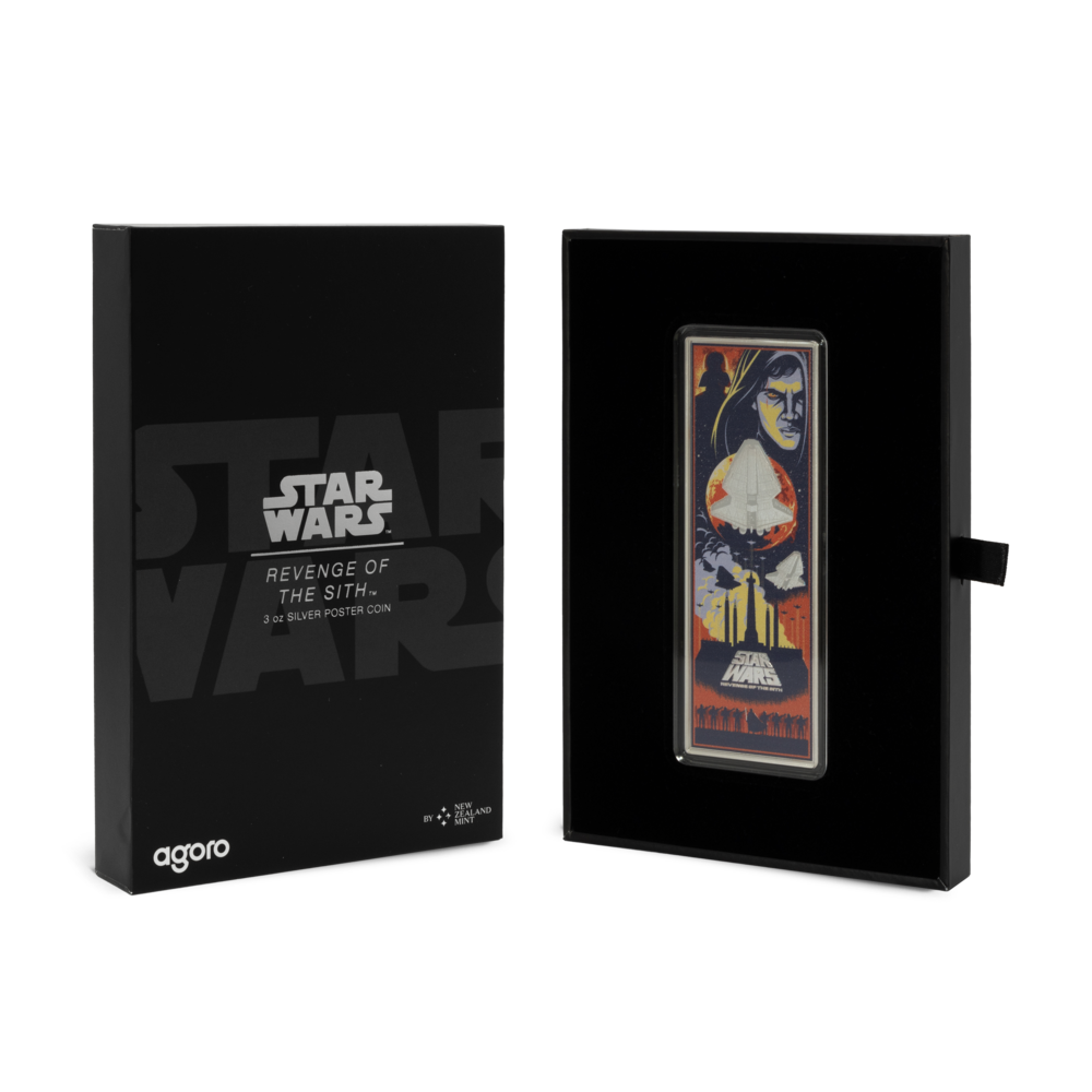 Star Wars™ Revenge of the Sith™ Poster 1oz Silver Coin