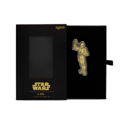 Star Wars Droids Series - 1. C3PO 1oz Silver Coin