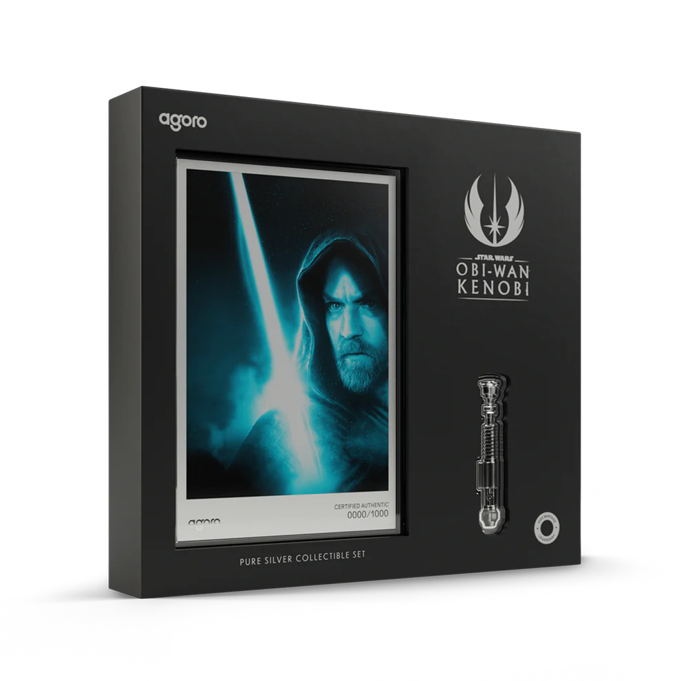 Star Wars Obi-Wan Kenobi 1/2oz Silver Coin + 5g Silver Foil Set