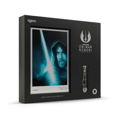 Star Wars Obi-Wan Kenobi 1/2oz Silver Coin + 5g Silver Foil Set