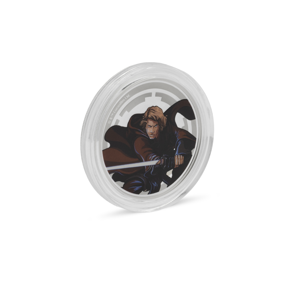 Star Wars™ Obi-Wan Kenobi™ VS Anakin Skywalker™ 1oz Silver Medallion
