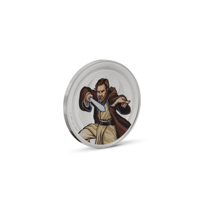 Star Wars™ Obi-Wan Kenobi™ VS Anakin Skywalker™ 1oz Silver Medallion