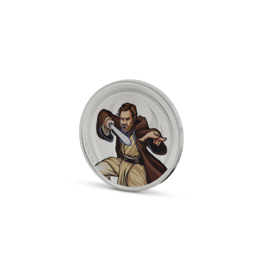 Star Wars™ Obi-Wan Kenobi™ VS Anakin Skywalker™ 1oz Silver Medallion