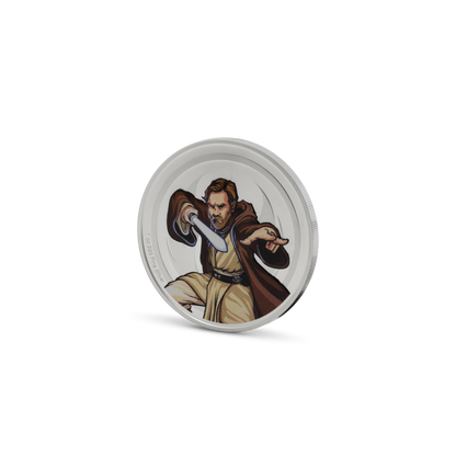 Star Wars™ Obi-Wan Kenobi™ VS Anakin Skywalker™ 1oz Silver Medallion