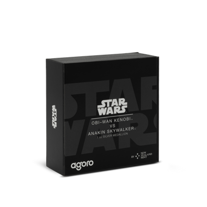 Star Wars™ Obi-Wan Kenobi™ VS Anakin Skywalker™ 1oz Silver Medallion