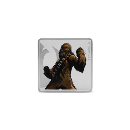 Star Wars™ Han Solo™ and Chewbacca™ 1oz Silver Medallion