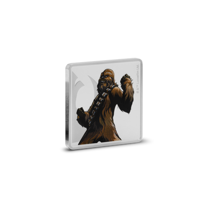 Star Wars™ Han Solo™ and Chewbacca™ 1oz Silver Medallion