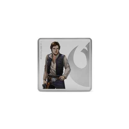 Star Wars™ Han Solo™ and Chewbacca™ 1oz Silver Medallion