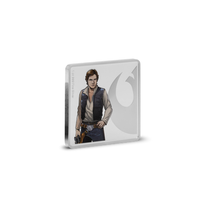 Star Wars™ Han Solo™ and Chewbacca™ 1oz Silver Medallion