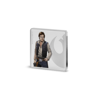 Star Wars™ Han Solo™ and Chewbacca™ 1oz Silver Medallion