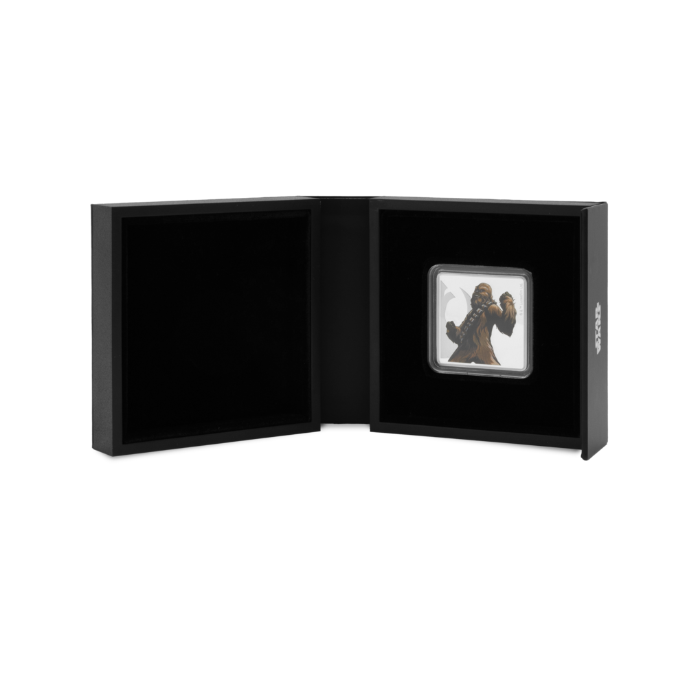 Star Wars™ Han Solo™ and Chewbacca™ 1oz Silver Medallion