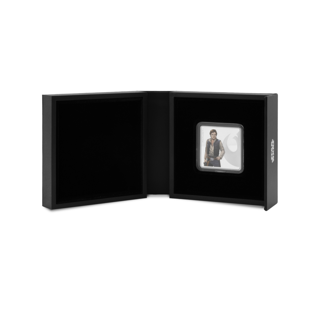 Star Wars™ Han Solo™ and Chewbacca™ 1oz Silver Medallion