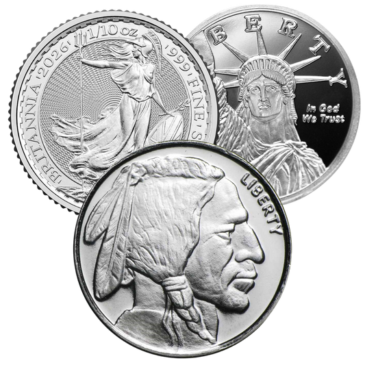 1/10oz Silver Coins (Best Value)