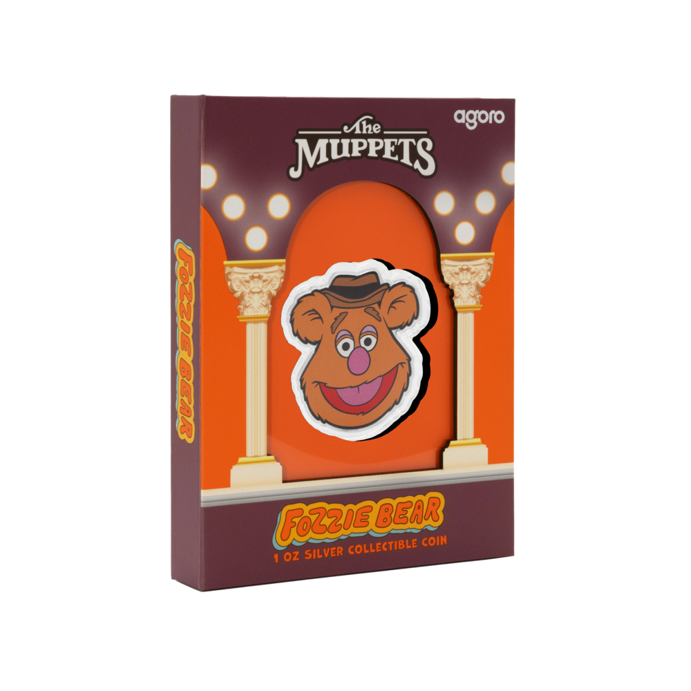 Disney The Muppets - Fozzie Bear 1oz Silver Coin