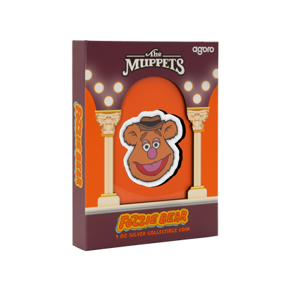 Disney The Muppets - Fozzie Bear 1oz Silver Coin
