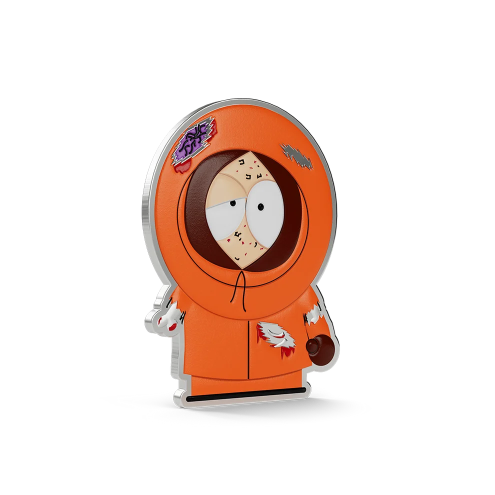 South Park - Trick-Or-Treat Kenny 1/3oz Silver Coin W/ Chase