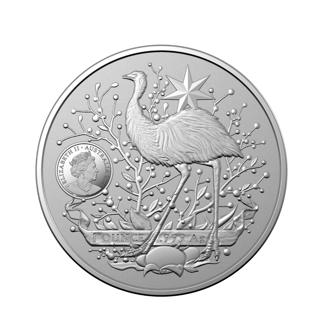 2021 Australia Coat Of Arms 1oz Silver Coin