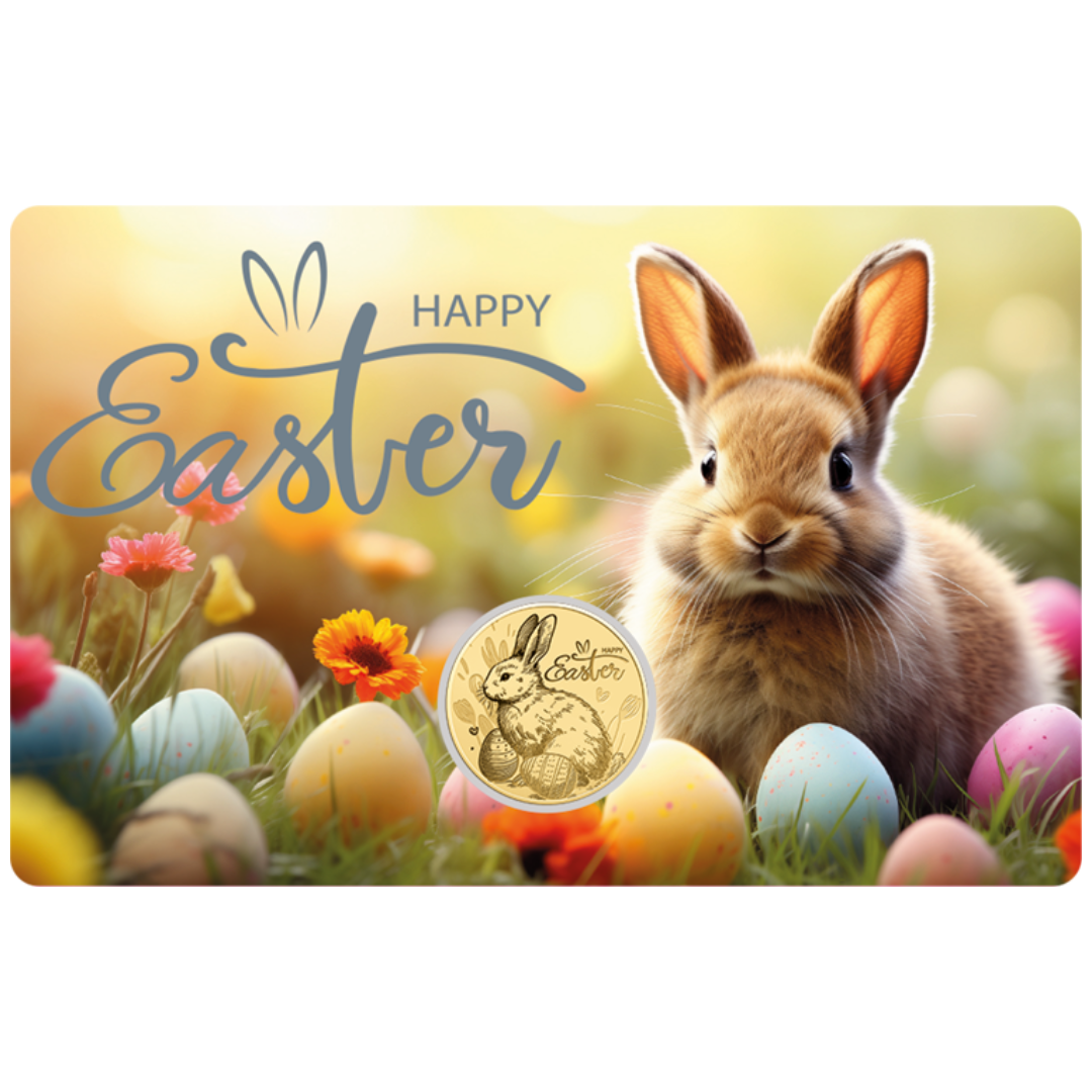 Happy Easter - Gold Gift