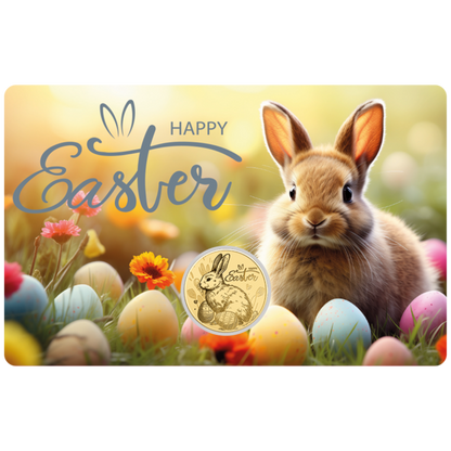 Happy Easter - Gold Gift