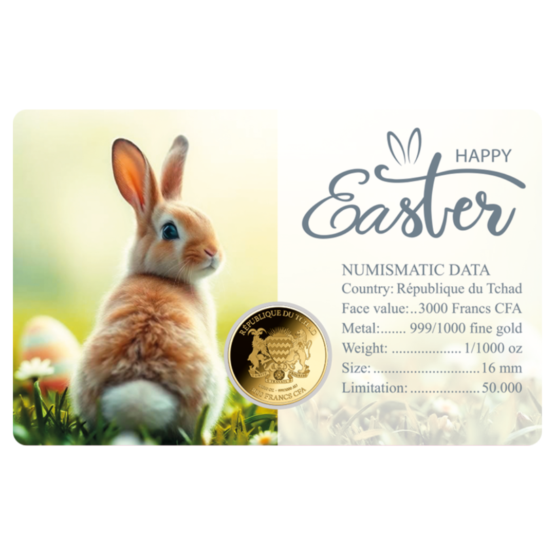 Happy Easter - Gold Gift