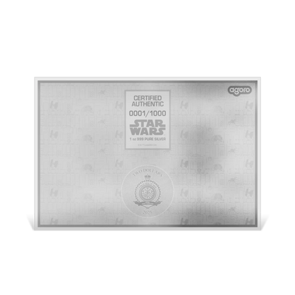 Star Wars Blueprint Series - 1. Death Star 10z Silver Foil