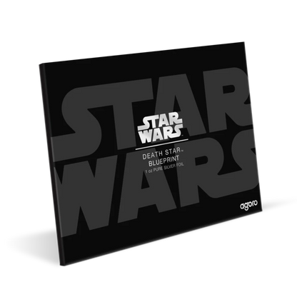 Star Wars Blueprint Series - 1. Death Star 10z Silver Foil